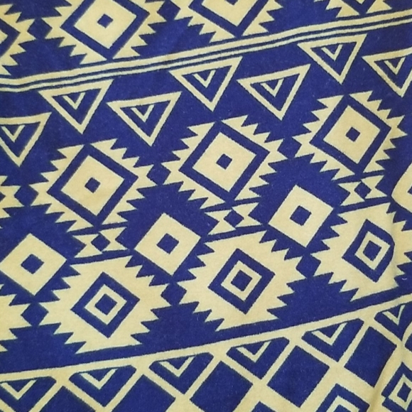 🆕 LuLaRoe Leggings Tall & Curvy Blue & Green NWOT - Picture 2 of 4